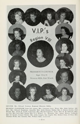 V.I.P.'s Region VIII