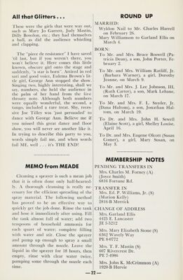 Membership Notes, June 1960