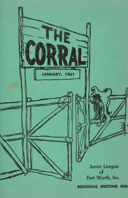 The Corral, Vol. XXVII, No. 4, January 1961 Front Cover