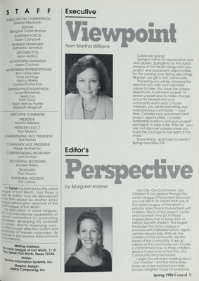 Editor Perspective, Spring 1996