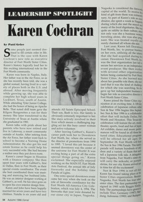 Leadership Spotlight: Karen Cochran