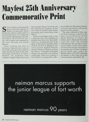 Neiman Marcus Advertisement, Summer 1997