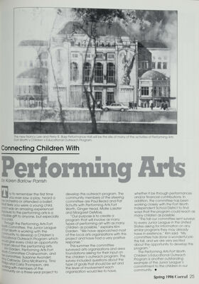 Connecting Children With Performing Arts