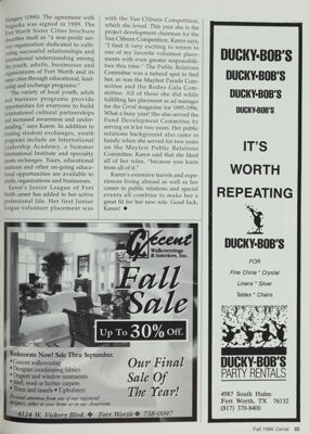 Accent Wallcoverings & Interiors, Inc. Advertisement, Fall 1996