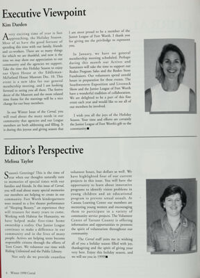Editor's Perspective, Winter 1998