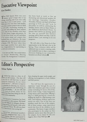 Editor's Perspective, Fall 1998