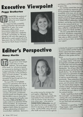 Editor's Perspective, Winter 1997