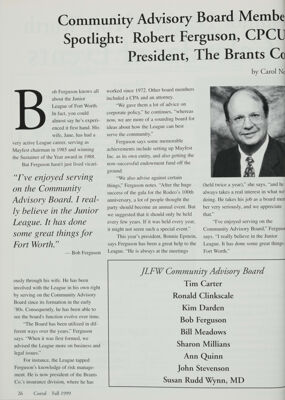 Community Advisory Board Member Spotlight: Robert Ferguson, CPCU President, The Brants Co.