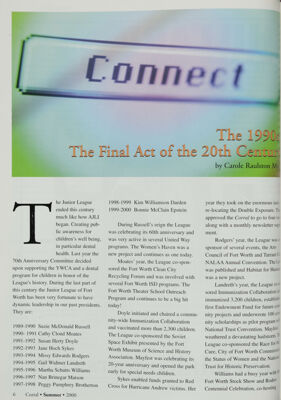The 1990s: The Final Act of the 20th Century