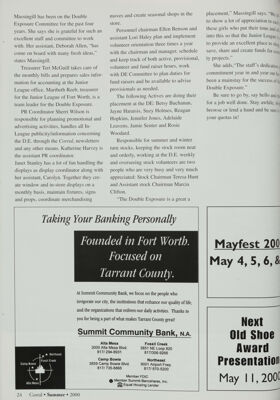 Mayfest 2000, Summer 2000