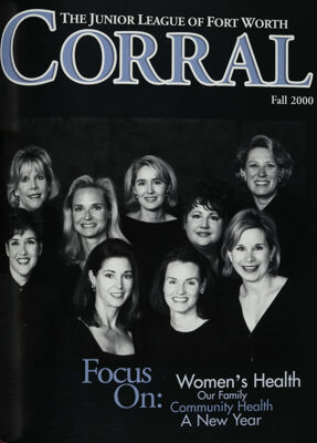 The Corral, Vol. 80, No. 1, Fall 2000 Front Cover