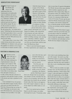 Editor's Perspective, Fall 1999