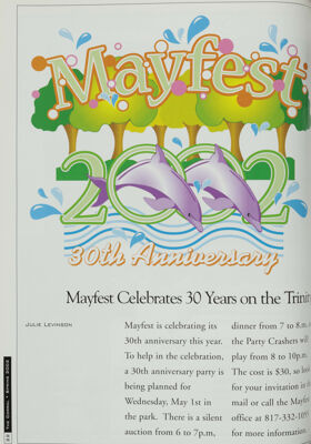 Mayfest Celebrates 30 Years on the Trinity