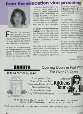 Brants Realtors, Inc. Advertisement, October 2002