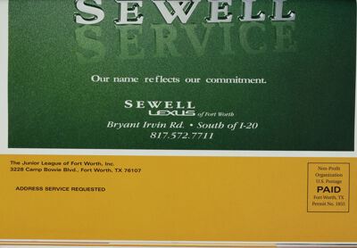 Sewell Lexus Of Fort Worth Advertisement, 2003-2004