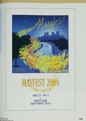 Mayfest 2004 Advertisement, February 2004