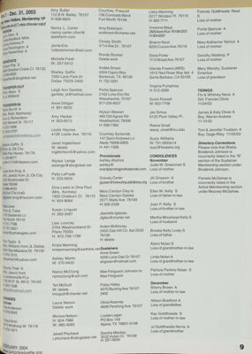 Membership Report, February 2004