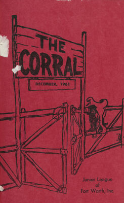 The Corral, Vol. XXVIII, No. 3, December 1961 Front Cover