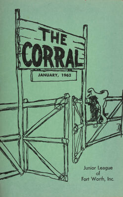 The Corral, Vol. XXVIII, No. 4, January 1962 Front Cover