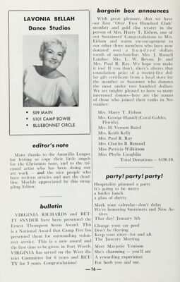 Editor's Note, January 1962