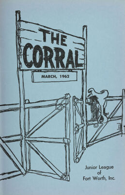 The Corral, Vol. XXVIII, No. 6, March 1962 Front Cover