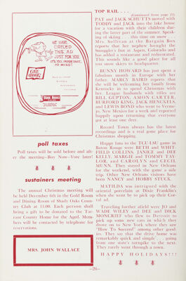 Poll Taxes, December 1962