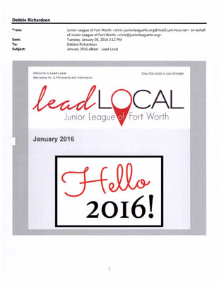 Lead Local, January 2016