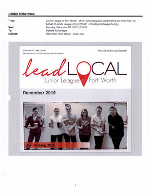 Lead Local, December 2015