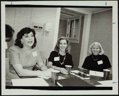 Kelley, Lamkin, and McDonald at a Monday Meeting Photograph