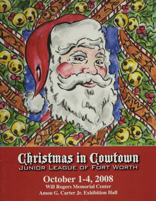 Christmas in Cowtown Souvenir Program, October 1-4, 2008