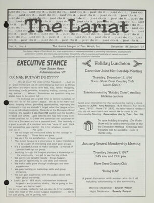The Lariat, Vol. 4, No. 4, December 1996-January 1997