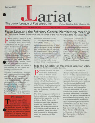 The Lariat, Vol. 12, No. 5, February 2005