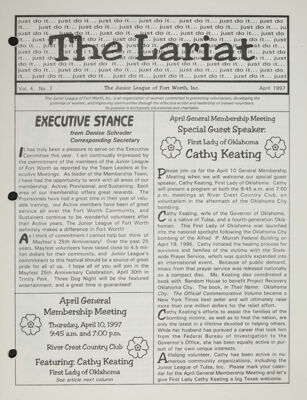 The Lariat, Vol. 4, No. 7, April 1997