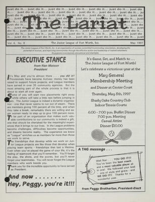 The Lariat, Vol. 4, No. 8, May 1997