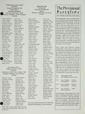 November Community Meetings, 1995, Continued