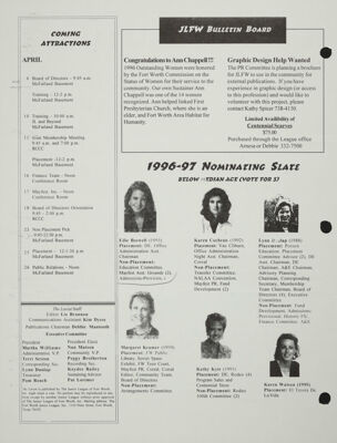 1996-97 Nominating Slate