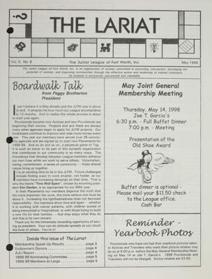 Boardwalk Talk, May 1998