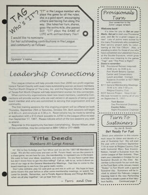 Leadership Connections, September 1997