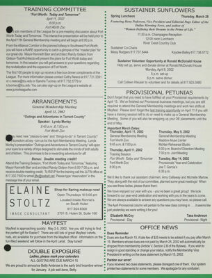 Arrangements, March 2002