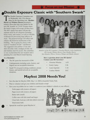 Mayfest 2008 Needs You!