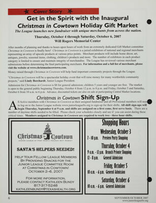 Get in the Spirit With the Inaugural Christmas in Cowtown Holiday Gift Market