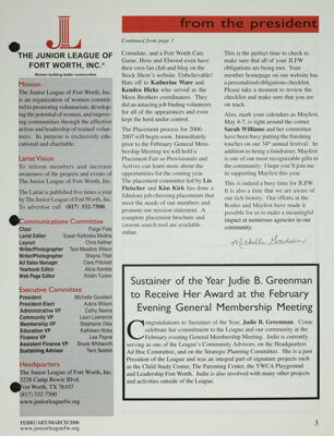 Lariat Publication Information, February-March 2006