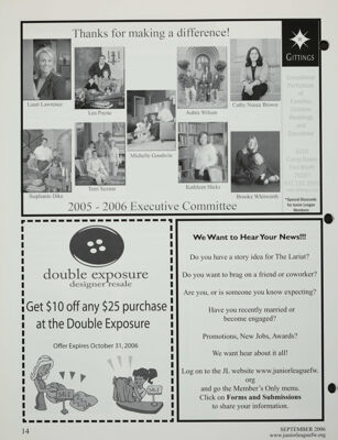 Double Exposure Coupon, September 2006