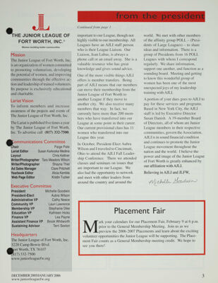 Lariat Publication Information, December 2005-January 2006