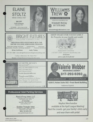 Bright Futures College Consulting Advertisement, April-May 2006