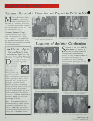 Membership News: Sustainer of the Year Celebration