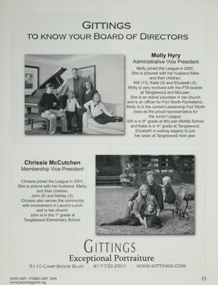Gittings to Know Your Board of Directors: Molly Hyry and Chrissie McCutchen