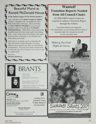 Brants Realtors Advertisement, May 2009