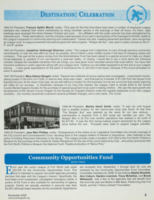 Community Opportunities Fund