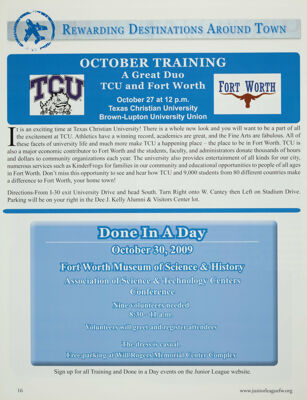 October Training, September-October 2009